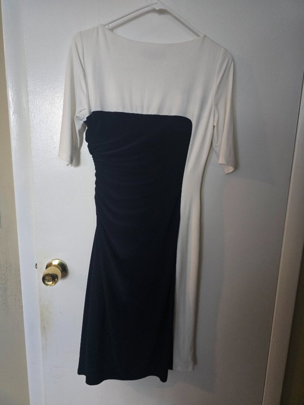 Ralph Lauren 3/4 Sleeve Business Casual Color Block Dress - Picture 2 of 2